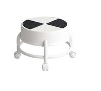 Rotating Kids Stool - Low Rolling Chair with Wheels for Home and Sports - Small Universal Seat for Room Use