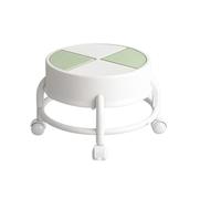 Rotating Kids Stool - Low Rolling Chair with Wheels for Home and Sports - Small Universal Seat for Room Use