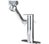 Rotating Kitchen Faucet 1080 Degree Swivel for Bathroom Sink - Durable Electroplated Design, Large Angle Rotation for Easy Use
