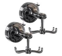 Rotating Kitchen Hooks - 12.6 cm Suction Cup Utensil Holder, Six Claws Under The Closet Organiser, Multifunctional Hanging Shelf, Bathroom Accessory Storage for Towels, Cups, Gadgets, Work