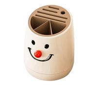 Rotating Knife Block - Rotating Knife Holder with 360° Rotation - Space-saving Organiser Compact for Kitchen Worktop and Household Supplies