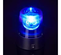 Rotating Light, Disco Light - Safety Warning Lights 360 Rotating, Battery Operated, Ambient Lights for Role Bar Theme Disco