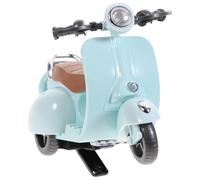 Rotating Luminous Motorcycle Plastic Pet Plastic Desktop Ornament for Hamster Exploring and Adventuring with Musical Feature Batteries Not Included