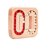 Rotating Magic Bean Fingertip Toy Wood Puzzles,Wooden Spinning Magic Cube Toys,Fidget Spinner Cube Bean cube,Wooden Puzzles for Adults,P-uzzle Games,Brain Teaser Pu-zzles for Adults,Puzzle Ball