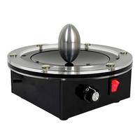 Rotating Magnetic Field Model - Electromagnetic Eddy Currents Egg with Acrylic and Metal Construction - High-Speed Spinning Magnetized Object