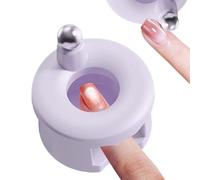 Rotating Magnetic Nail Tool - ABS Metal 4.6x4.6x2.7cm | Rotating Nail Magnet| Rotatings Magnet | Beginner Friendly Nails Tool | Manicure Aid For Nails Art Design Salon Manicure And Home Nais
