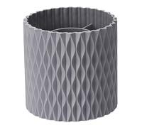 Rotating Makeup Brush Holder 360° Rotating Cosmetic Brushes Large-Capacity Brushes Organizer Rotating Pen Holder for Desk Vanity Grey