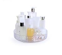 Rotating Makeup Organiser skincare Organisers with handle Bathroom Lazy Susan Organiser Perfume Organisers Spinning Cosmetics Organizer for Vanity，Cabinets, Pantry, Fridge, Countertops，Kitchen