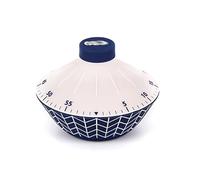 Rotating Mechanical Timer, 60-Minute Wind Up Kitchen with Loud Tick and Ring for Kids Learning, Cooking, Classroom Portable Timer(Blu)