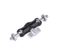Rotating Mount Coupler 1/4-20 Two-Ended Male Metal Adapter with Locking Control for Action Camera Tripod View Changes Thread Coupler Connector Camera Rig Link Tripod Accessory Bridge