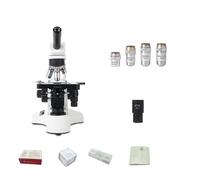 Rotating Multifunctional Microscope with Adjustable LED Brightness for Clinical Examination and Microstructure Observation, 1600x Magnification