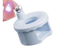 Rotating Nail Magnet - Fingernail Design Glass Bead Suction Nail Tool, Precision Orbital Magnetic Wand, Dynamic Swivel Pattern Controller, Nails Manicure Enhancer, Art Tool for Beginners