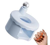 Rotating Nail Magnet, Manicure , 1.81 x 1.81 Inch Art Magnet with Easy , ABS Metal Nail Tool, Beauty Accessories with Compact Design, Art Tool for Beginners