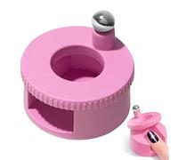 Rotating Nail Magnet Tool - Automatic Glass Bead Attraction | Even Magnetic Force | 4 x 5 x 5 cm, ABS Material, Beginner-Level Manicure Tool For Enthusiasts