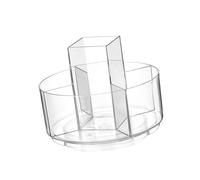 Rotating Pen Holder Desk Organisers Shelf With Compartments Pencil Organizers Art Supply Storage Box For Home Office Rotating Pencil Organizers Pen Holder