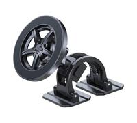 Rotating Phone Mount, 11.5x7.8x9.8cm PC PVC ABS for Auto GPS, Handsfree Calling, Smartphone Stability, Travel, Secure Driving, Compact Vehicle Setup