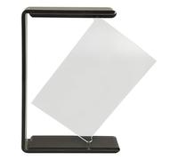 Rotating Photo Frame - Double Sided Photo Frame, Acrylic Double Sided Rotating Floating Photo Frames | Transparent Display Picture Frame, Vertical or Horizontal Table Display, 4x6 Inch