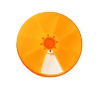 Rotating Pill Box, Weekly Medicine Organizer | Portable Round Pill Cases | 7 Compartments Pill Box, Weekly Pill Box Moisture Proof for Medicine