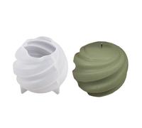 Rotating Planet Silicone Mold Round Carving Ball Resin Plaster Soap Molds Creative Gypsum Clay Craft Adjustable Size