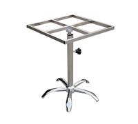 Rotating Product Display Stand, 50x50cm, 360° Adjustable, Rust Resistant Shop Display, Stable Visual Merchandising for Retail Events