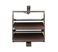 Rotating Pull-Out Shoe Rack, Height-Adjustable Shoe Cabinet, Space-Saving Multi-Layer Veal Shelf, 4 Tier Design for Home nizat