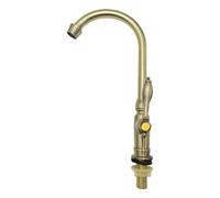 Rotating Retro Basin Taps, Bathroom Faucets, Bar Sink Faucet with 360° Swivel, Brass Construction Faucet with Sturdy Finish, Home Improvement Easy Installation for Outdoor Garden