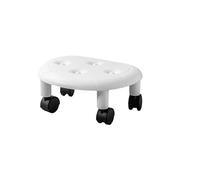 Rotating Rolling Stool with Pulley Wheel - Low Height for Home Fitness, Office, Kids & Adults - Versatile Stool for Comfort & Mobility