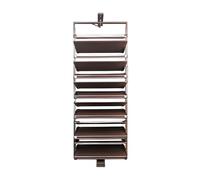 Rotating Shoe Rack, Height-Adjustable Pull-Out Cabinet, Vertical Organizer for Bedroom Wardrobe, Space-Saving Storage, Easy Access Design