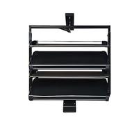 Rotating Shoe Rack, Height-Adjustable Pull-Out Cabinet, Vertical Organizer for Wardrobe and Cloakroom