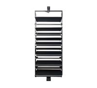 Rotating Shoe Rack, Height-Adjustable Pull-Out Cabinet, Vertical Organizer for Wardrobe and Cloakroom