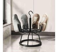 Rotating Shoe Rack - Space-Saving Shoe Display Stand for Home Decor - Efficient Storage Solution for Shoes Heels and Boots