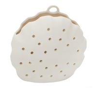 Rotating Shower Steamer Holder with Suction Cup - Adjustable Aroma Control Lotus Soap Dish for Bathroom Tiles Glass White Silicone 8.7x9.4cm