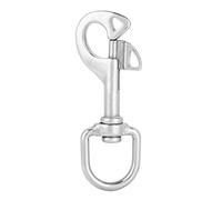 Rotating Snap Hook, 316 Stainless Steel Scuba Diving Hook Hook Swivel Snap Bolt Kit Scuba Diving Accessory, Bolt Snap Hook for Both Professional and Recreational Divers
