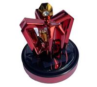 Rotating Solar Air Freshener - Aromatherapy For 8cm, Long Lasting Fragrance | Car Interior Decoration For Suv, Sports Cars, Office Dashboard e