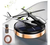 Rotating Solar Car Aromatherapy - Helicopter Diffuser Air Faiilles | Rotation Fragrance Purifier for Interior, Dashboard Decoration, Vehicle Perfume Accessory