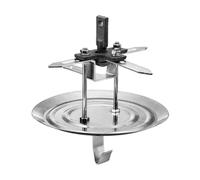 Rotating Spinner Hooks, Heavy Duty Swivel Hook with Disc, Powder-Coated Rotary Hanger, Easy to Install for Home, Workshop, Garage, Vehicle Repair, Creative Projects, 10.63 Inches