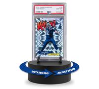 Rotating Sports Card Display Stand for Graded Slabs, One-Touches, Top Loaders - 360° Turntable - PSA, BGS, SGC, TCG - Adjustable Speed - Card Holder Gift for Collectors