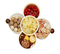 Rotating Storage Container - Stackable Fruit Organizer | 21x9.3cm 31.1x11.2cm Multi Size Box with Pp Pe Abs Stainless Steel Silicone Build, Kitchen Counter Organizer with Tiered Design