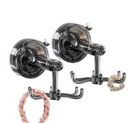 Rotating Suction Cup Hook - 6-Claw Multipurpose Kitchen Tool Hanger | Adjustable Rotatable Holder for Cups, Utensils, Mugs, Space-Saving Storage Rack, Wall Mounted Hanging Organizer for Home