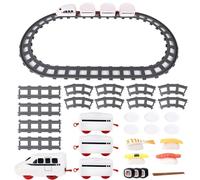 Rotating Sushi Toy - 7.5 Inch Electric Revolving Sushi Toy Rail Train Set | Electric Train Set - Build Conveyor Belt Trains with Moving Śushi Pieces Fun Learning Play at Home or Travel
