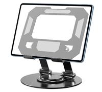 Rotating Tablet Holder - 360 Degree Adjustable Stand Table Mount Accessories Universal Tablet Holder | E-Reader, Smartphone Monitor, Laptop, Suitable for Work, Study, Drawing