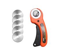 Rotating Tailor's Knife, 45 mm, Rotary Cutter Set, Professional Rolling Knife