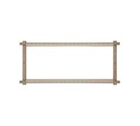 Rotating Tapestry Frame with Sewing - 24 x 12 inches - Milward Size: 24 x 12 inches Colour: Brown