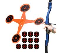Rotating Target - 0.08 Inch Alloy Steel Spinner, Auto-Rolling Skill Trainer, Quick-Reset Target Game | Backyard Practice, Lawn Training, Outdoor Courtyard Activity, Hobbyist Precision Drills