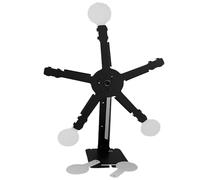 Rotating Target Game - Outdoor Moving Targets | Portable Automatic Reset Adjustable Magnetic Five Ferris Wheel Training Device for Garden Women Men Outdoor