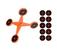 Rotating Target - Spinner Targeting Toy | Thickened Flipping Roller, Resets Quickly High Caliber Trainer, Targeting Game Rotating Trainer, Auto-rolling Ţargeting Toy For Beach Backyard