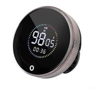 Rotating Timer USB Rechargeable for Cooking - Loud Alarm Countdown Clock with Memory Function - Magnetic Back for Fridge Whiteboard Study(C)