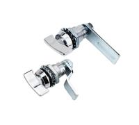 Rotating Tongue Lock Plate Automatic Cabinet Door Retractable and Adjustable Industrial Box Cabinet Lock(Bends)