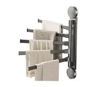 Rotating Towel Rail - Wall Mounted Bathroom Stand, Smooth and Durable Towel Bar, 360° Rotating Towel Rail, Space Saving Towel for Laundry Room, Kitchen, Balcony, Hot