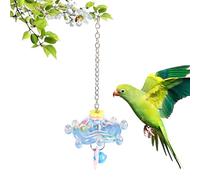 Rotating Toys for Birds, Anti-More, Interactive, 360° Rotating, Colourful Toy Wheel for Parakeets | Indoor Outdoor Garden Inseparable Cockatiels Parrots